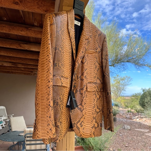 Saint Laurent Other - NWT Saint Laurent 100% Python Skin Jacket